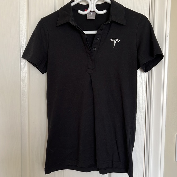 Black Tesla Polo - Picture 2 of 2